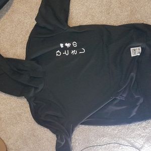 COPY - Black soft Japanese hoodie